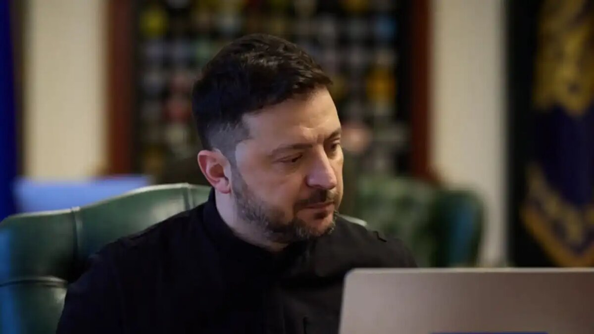    Президент Украины Владимир Зеленский. Соцсети.