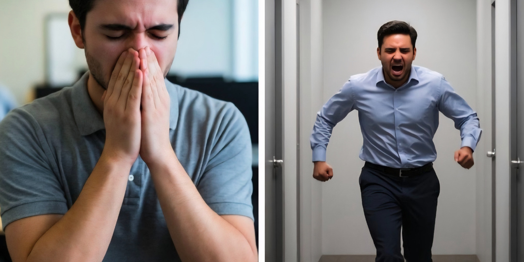 Почему вам страшно кашлять, чихать и… ходить в туалет на работе