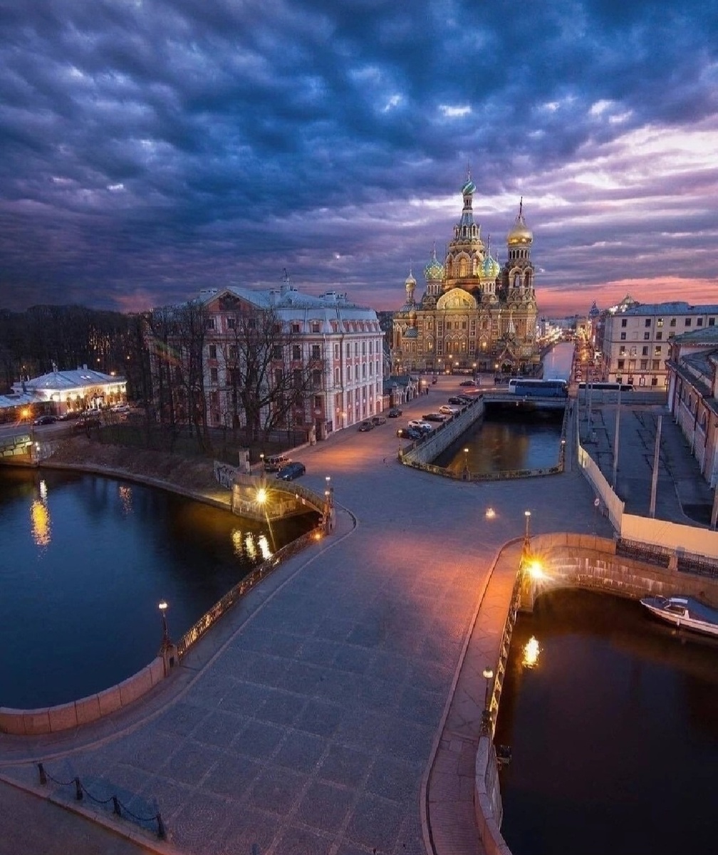 Тройной мост канал Грибоедова Санкт-Петербург