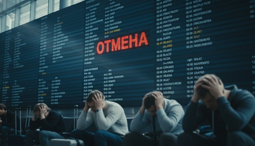 Ваш рейс задержан