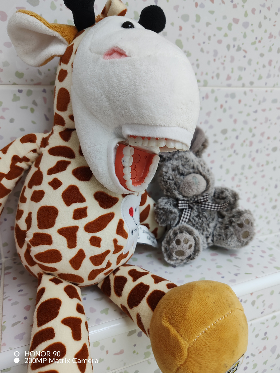 Игрушка в стоматологическом кабинете😊