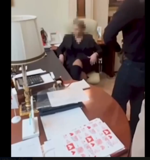    Тимошенко принимают. Скриншот: Телеграм-канал "ЗеРада"