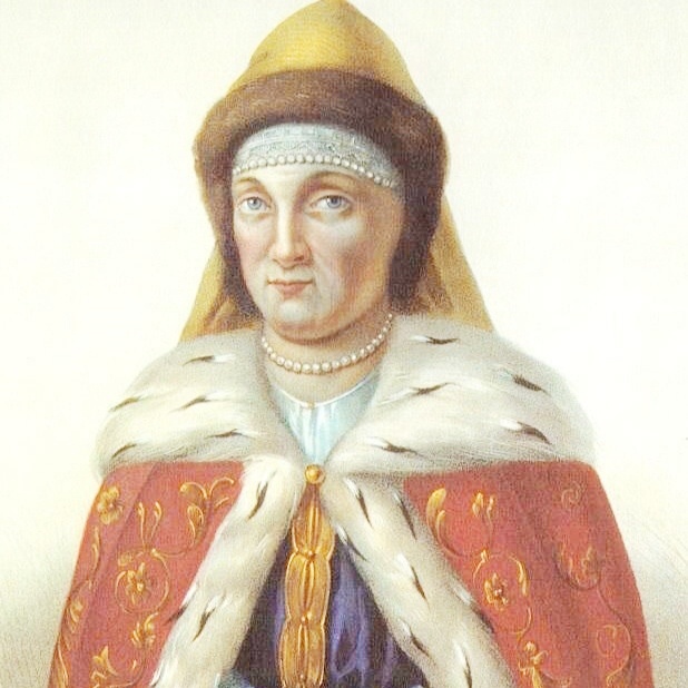 Ирина Михайловна - старшая дочь царя Михаила Фёдоровича и его второй супруги царицы Евдокии Лукьяновны(в девичестве - Стрешневой). Стала первой «багрянородной» царевной династии Романовых: она родилась, когда её отец уже занимал московский престол. Рисунок XIX века. 