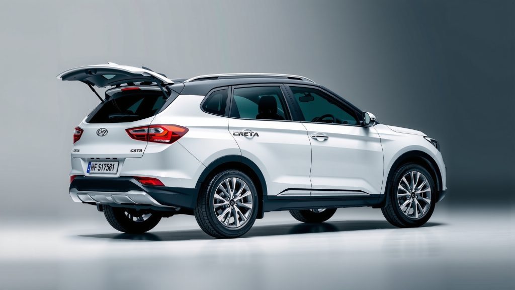    Hyundai Creta до 160 лошадиных: 402 литра багажника пространства для семейного путешествия