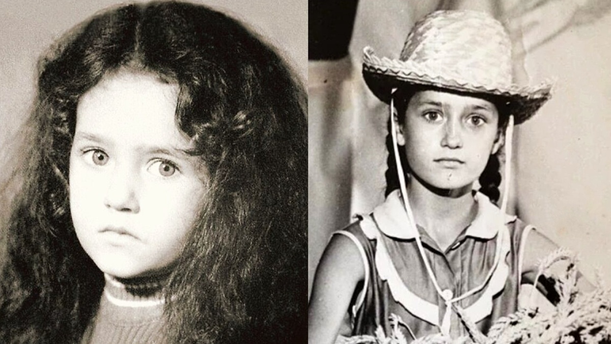 Виктория Исакова в детстве