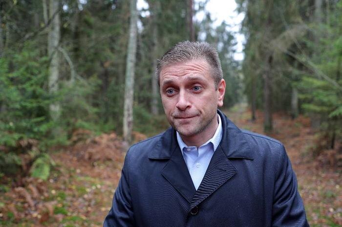 Анатолий Калина в парке «Куршская коса». Обложка © ТАСС / Гавриил Григоров