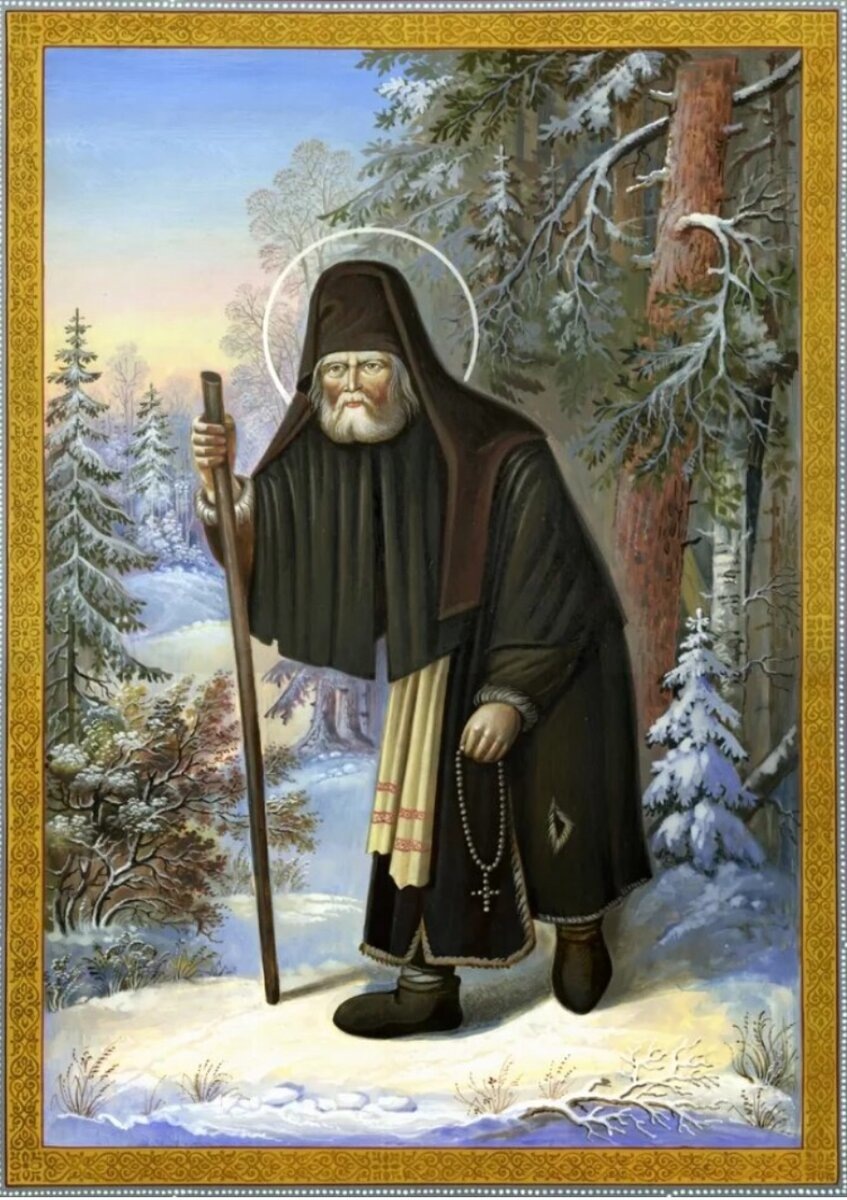 Преподобный Серафим Саровский. Изображение из открытых источников.