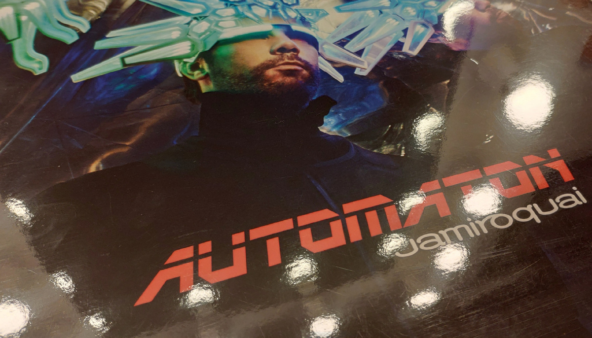 Лицевая сторона альбома Automaton на виниле от Jamiroquai 