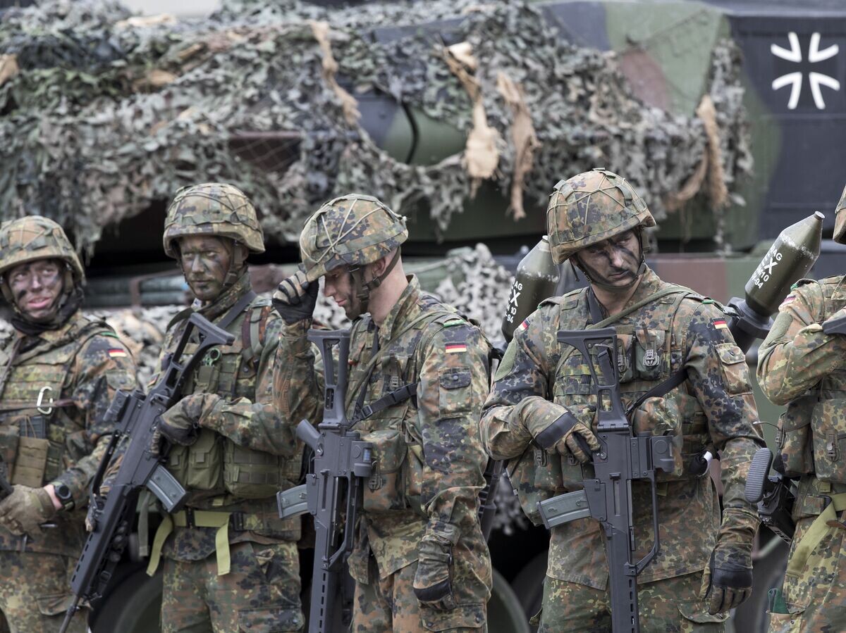    Немецкие солдаты бундесвера | © AP Photo / Mindaugas Kulbis