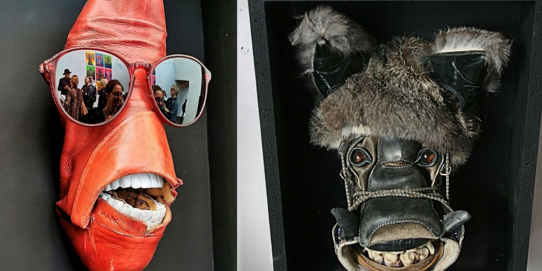 Художник развлекается, создавая из старых ботинок головоломки для будущих археологов