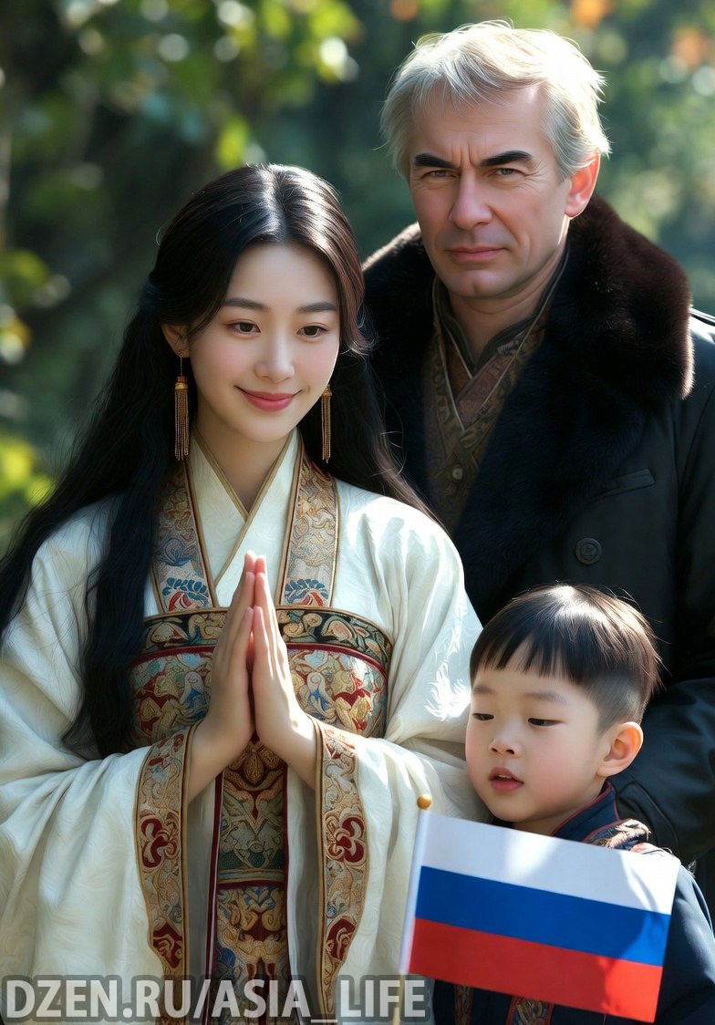 Смешанный брак русского с китаянкой 
