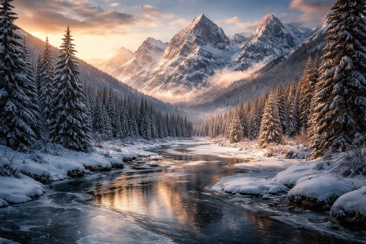 Сгенерирована по промпту из статьи в Sora.