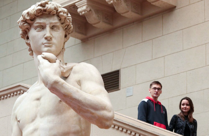    Главное здание Государственного музея изобразительных искусств (ГМИИ) имени Пушкина.Кузьмичёнок Василий/Агентство «Москва»