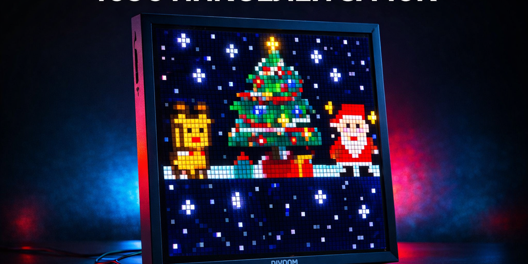 Divoom Pixoo 64 за 10 486₽: пиксельная панель с Wi-Fi, которая круче любой картины (но есть нюансы)