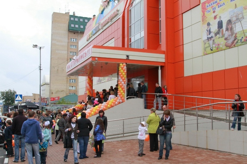 Рольставни для торгового центра