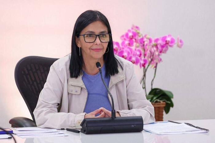 Делси Родригес. Обложка © presidencia.gob.ve