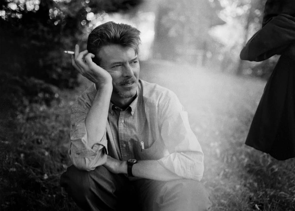 Дэвид Боуи в психиатрической клинике Мария Гуггинг в 1994 году. Фото: Кристин де Гранси