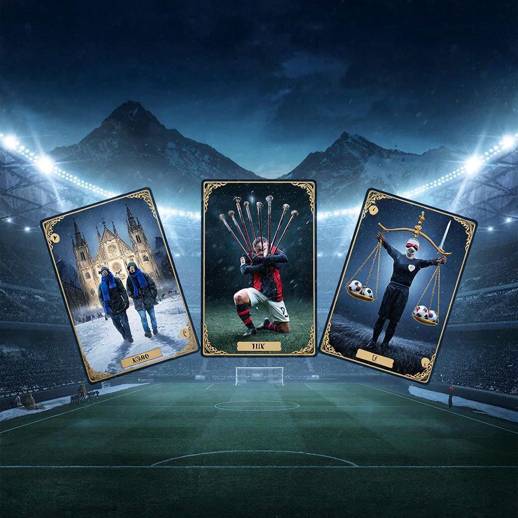 Карты таро матча Комо-Милан