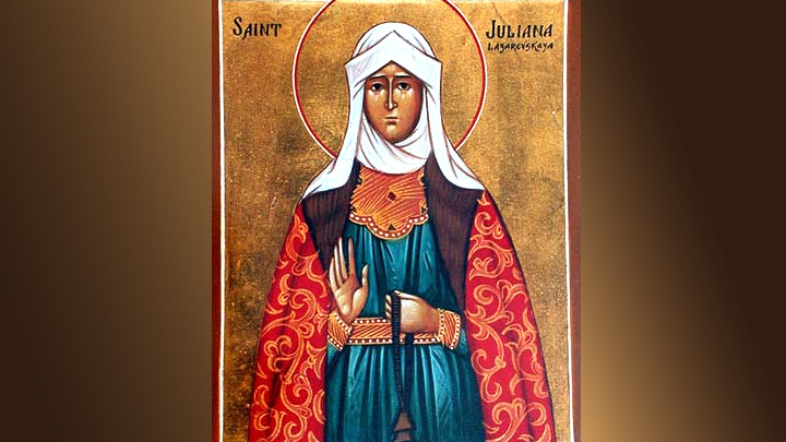    ПРАВЕДНАЯ ИУЛИАНИЯ ЛАЗАРЕВСКАЯ, МУРОМСКАЯ. ФОТО: PRAVOSLAVIE.RU