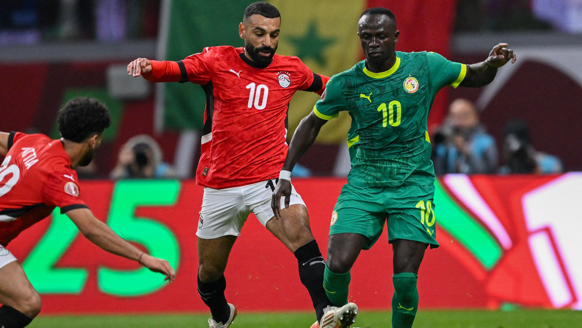    Мохамед Салах и Садио Мане. Reuters