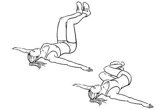 5 упражнений в кровати, чтобы спина не была деревянной