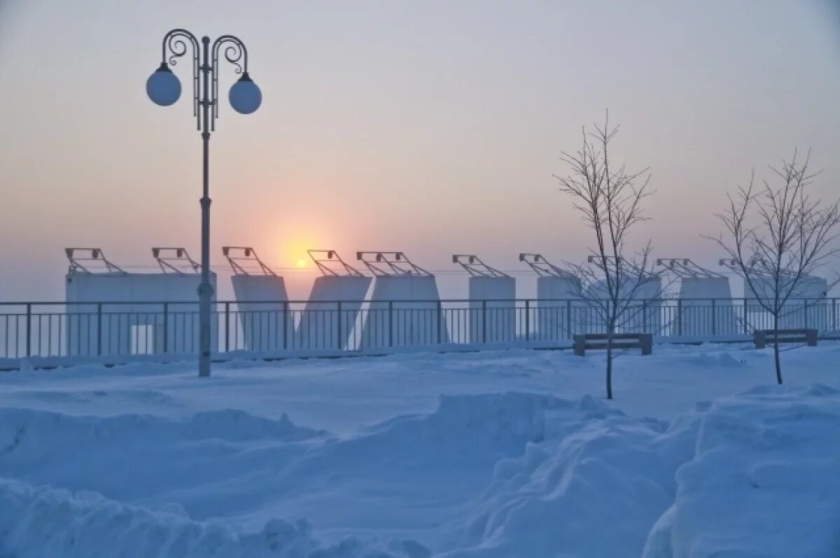    В Алтайском крае 15 января ударят морозы до -30 градусов