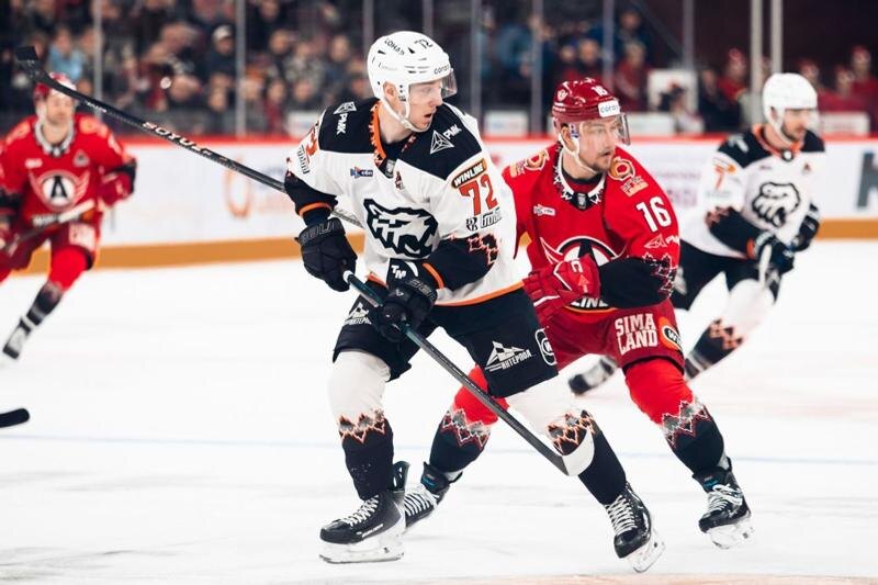    Фото: пресс-служба ХК «Автомобилист»/Момент матча