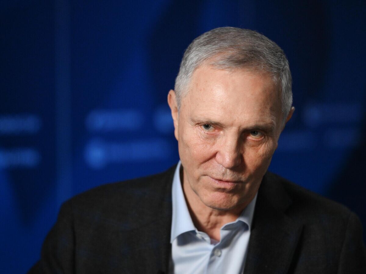    Губернатор Херсонской области Владимир Сальдо во время интервью агентству РИА Новости | © РИА Новости / Григорий Сысоев