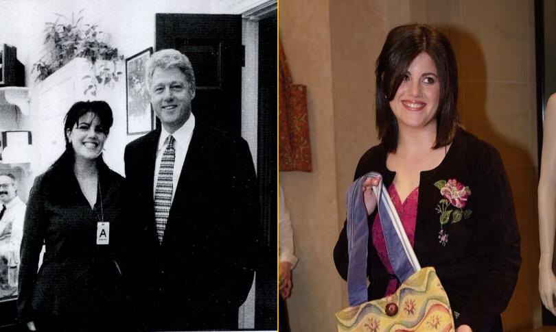    Источник: Getty Images | Моника Левински и Билл Клинтон