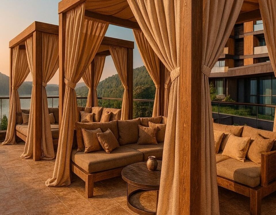    Визуализация проекта гостиницы «Рэдиент Алтай». Источник: radiantaltai.ru