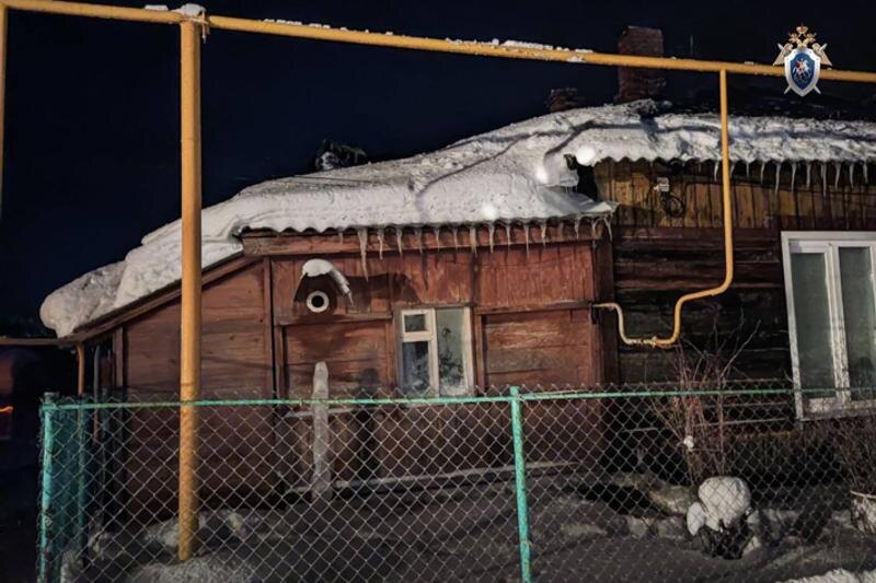    СУ СКР по Челябинской области. Дом, в котором произошел пожар