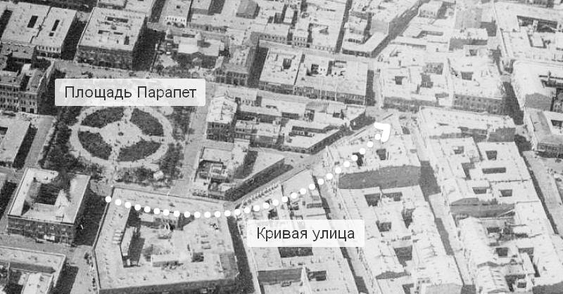 Аэрофотосъемка Баку, 1916 год