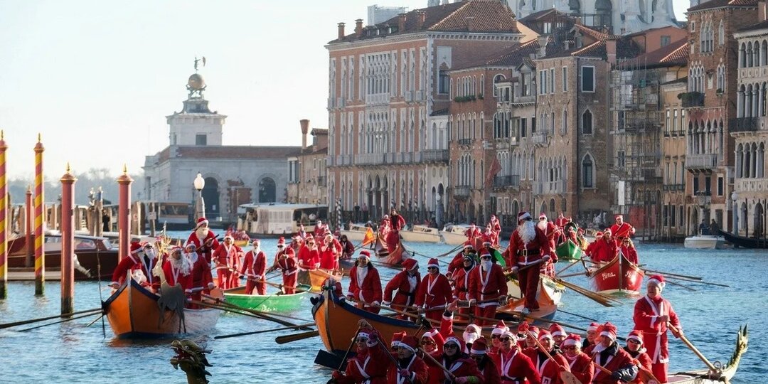 Новогодняя Венеция: волшебство на воде