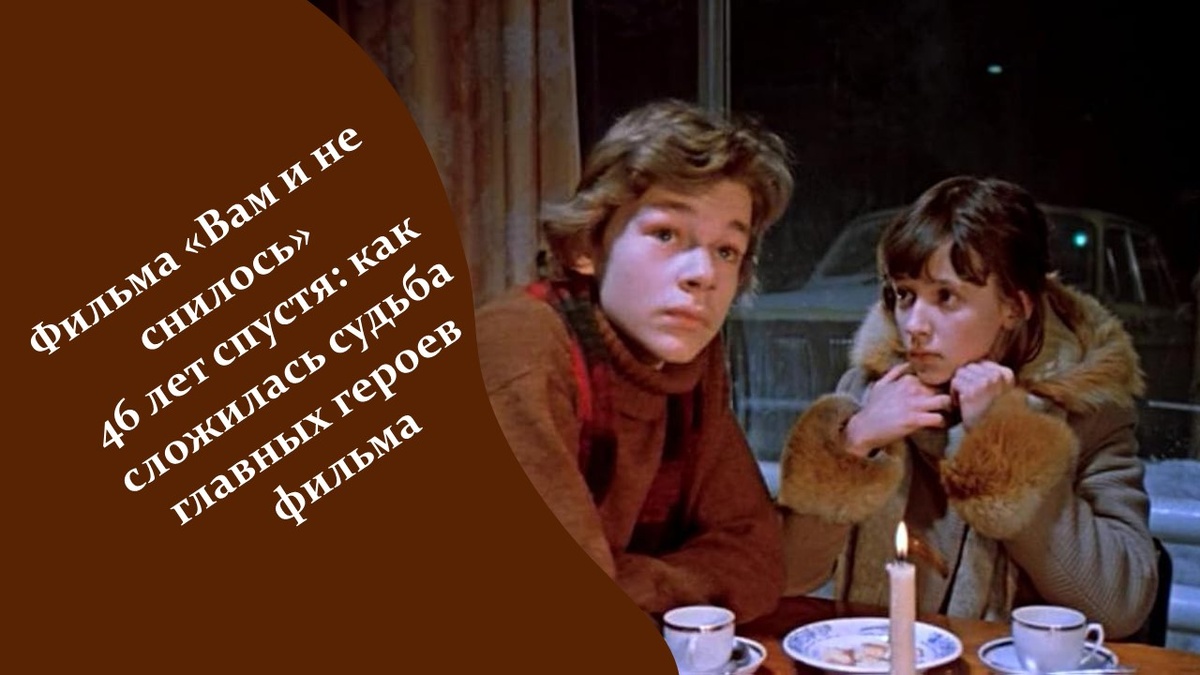 Фильма «Вам и не снилось». Яндекс картинки.