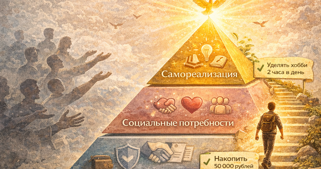 Четыре ключевые категории самореализации по Маслоу: куда направить энергию, чтобы жизнь заиграла новыми красками