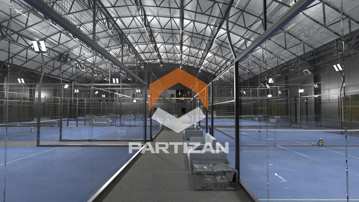 НПО Партизан - строительство манежей под Падел корты +7(985)920-85-20