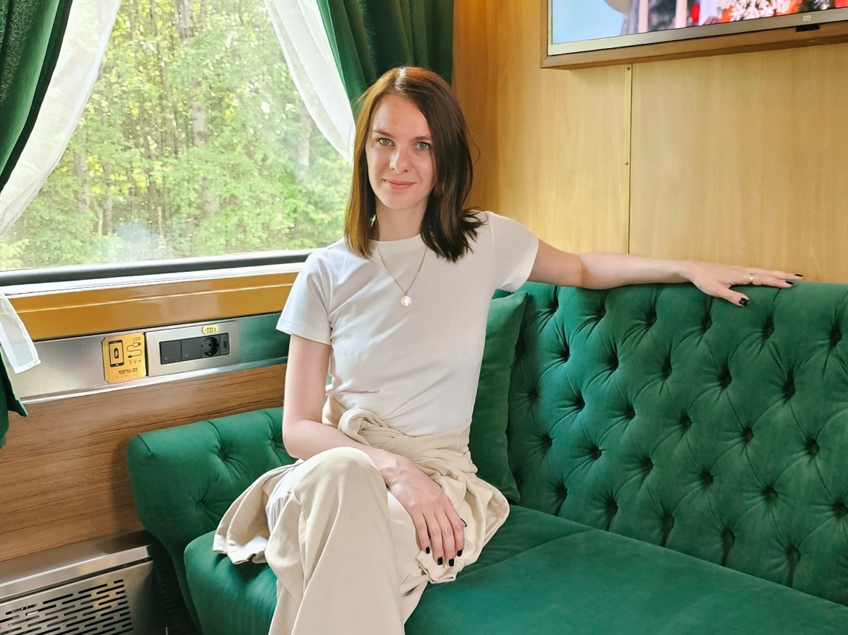 Это я в люксе Рускеальского экспресса