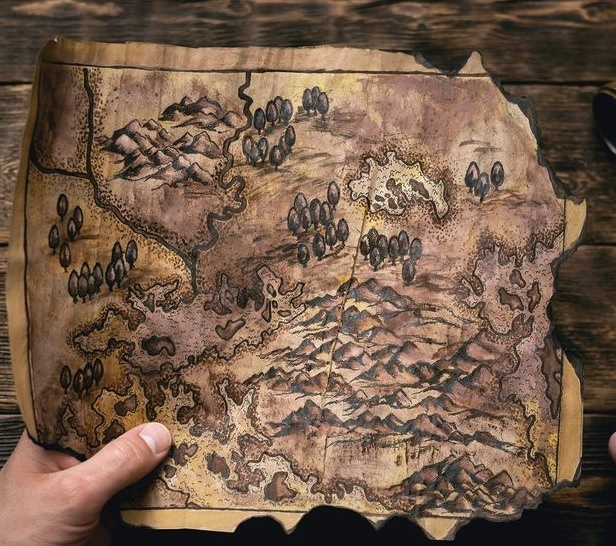 старинная карта