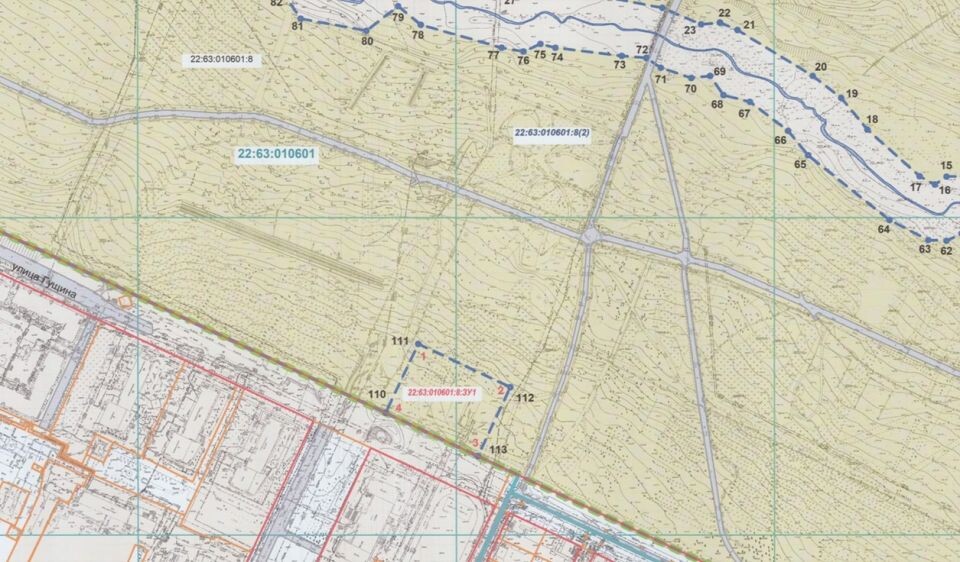    Расположение участка под спортобъект в парке «Юбилейный». Источник: ksar. barnaul-adm.ru