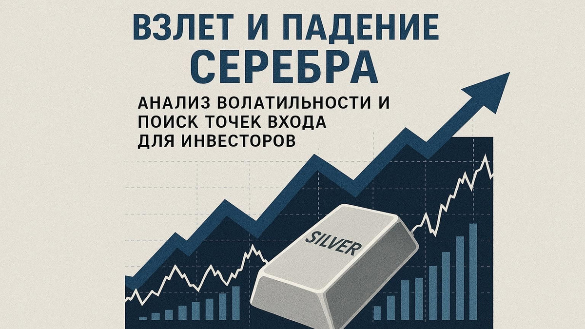 За рекордом — обвал: почему серебро теряет в цене и как на этом заработать