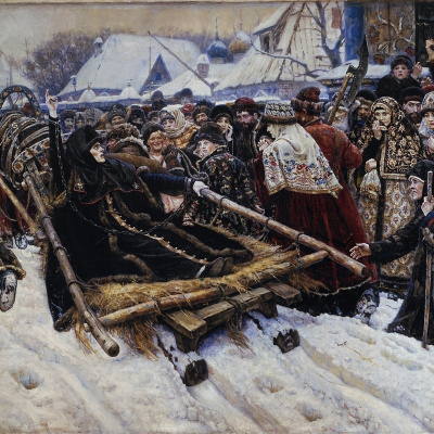 Бесправная, не имеющая никакого значения женщина отправляется под арест по личному указанию главы государства в варварской Руси из-за реальных политических амбиций и личного влияния