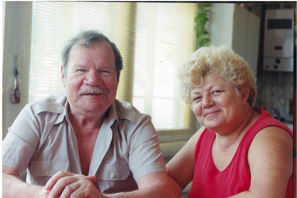 Фото: Михаил Пуговкин и Ирина Лаврова 