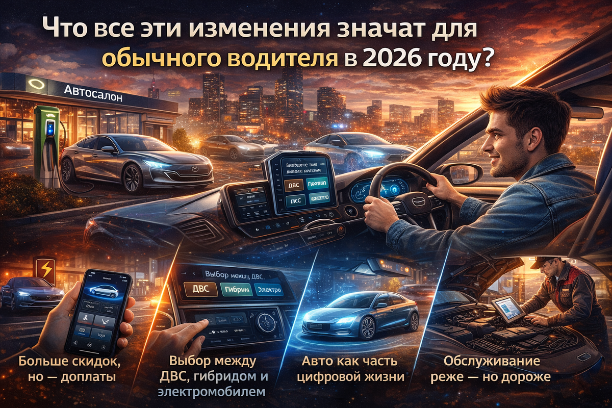 Что все эти изменения значат для обычного водителя в 2026 году
