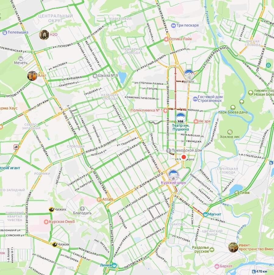    Фото: Скриншот "Яндекс. Карты"