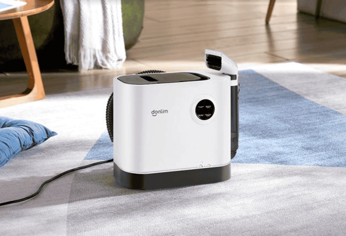    Вот такой аппарат легко приведет ткани в вашем доме в порядок