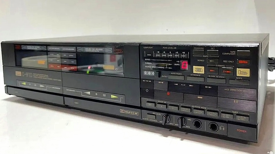 SANSUI D-W10: Двухкассетная дека, которая была целой студией на столе