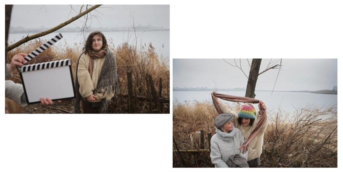 Тана и Альбина на прогулке
Фото: Дарья Асланян для ТД