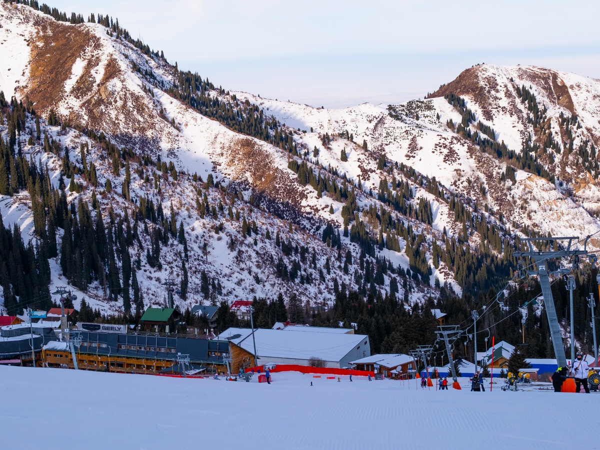 Фото с «синей» трассы «Профессор»