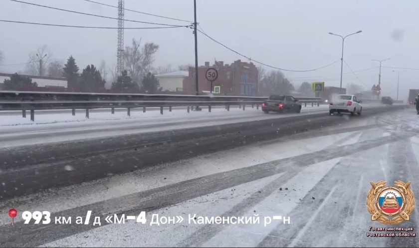    На фото стоп-кадр видеоматериала ТГ-канала Госавтоинспекции РО Татьяна Пшеничная