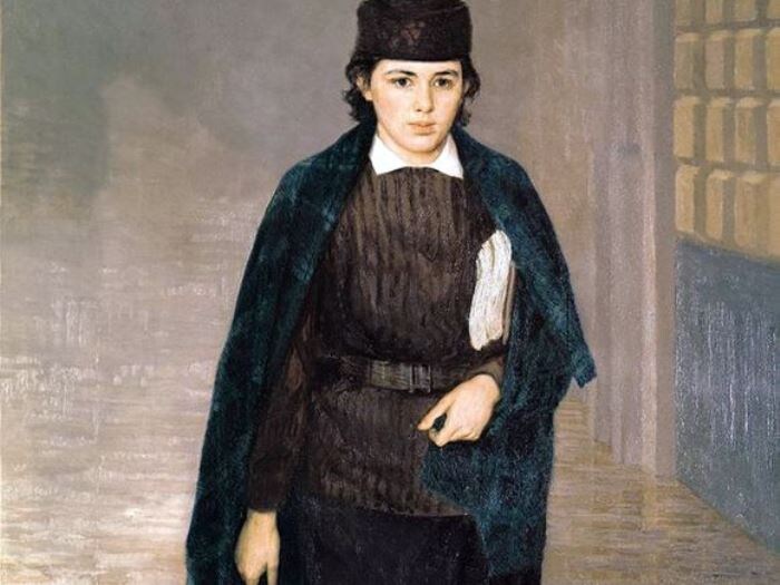 Николай Ярошенко, «Курсистка», 1883г.